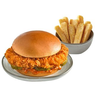 Campero Spicy Chicken Sandwich Box