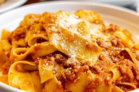 Pappardelle & Bolognese Sauce