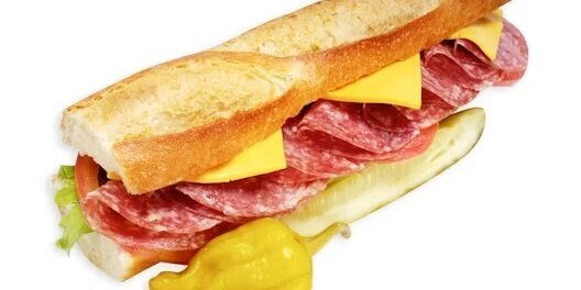 Salami & Cheese Sandwich