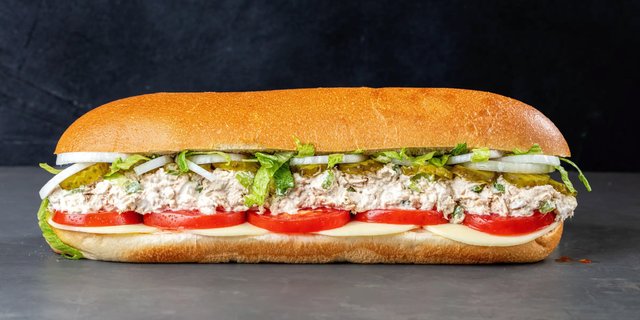 Tuna Bomb Deli Sub Sandwich