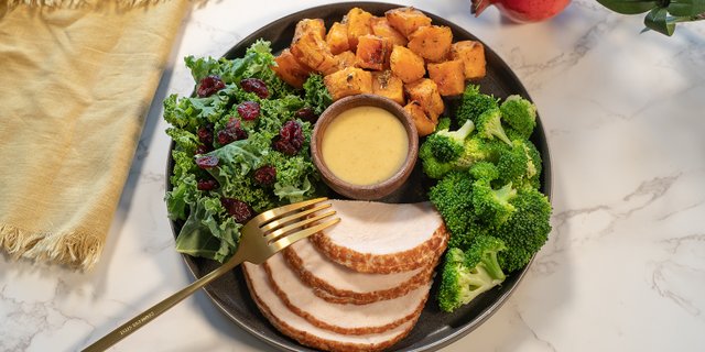 B's Harvest Turkey Plate Boxed Lunch