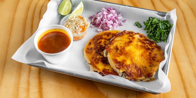 Birria Pupusa Platter