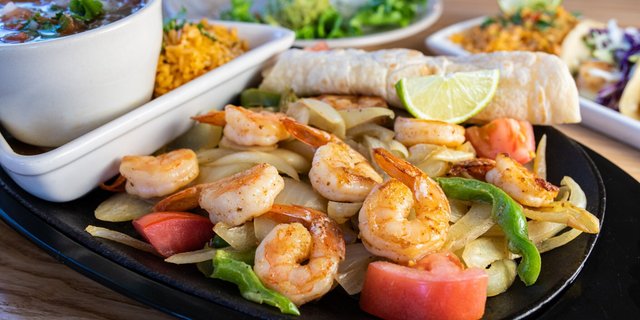 Shrimp Fajitas