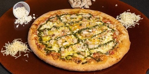 Pesto Chicken Pizza