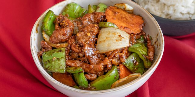 Green Pepper Beef