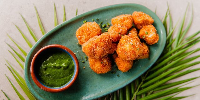 Panko Fried Cauliflower