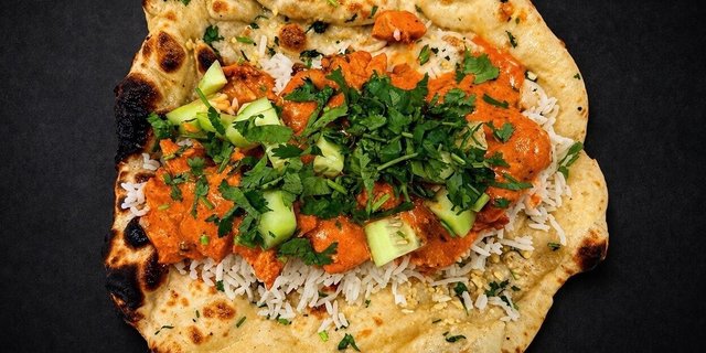 Build-Your-Own Naan Wrap