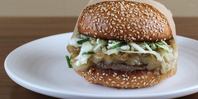 BBQ Burger Platter
