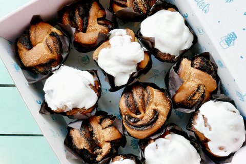 6 Babka Muffins