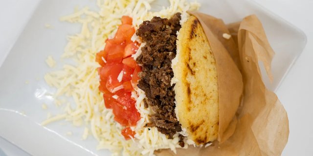 Steak Arepa