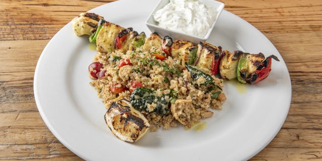 Char-Grilled Chicken Skewer