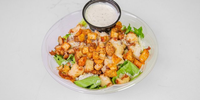 Crispy Chicken Caesar Salad