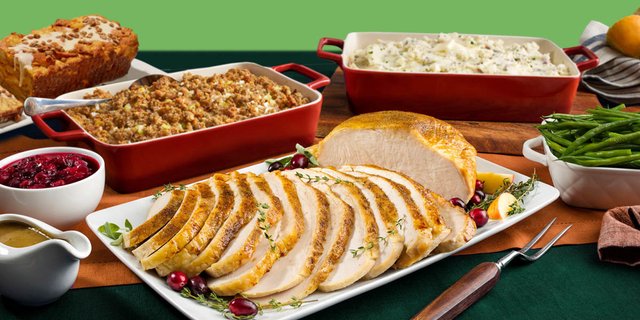 Roasted Turkey Feast for 8