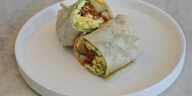 Sunrise Breakfast Burrito