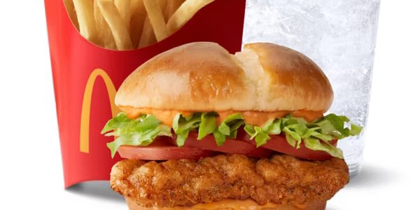 Spicy McCrispy Sandwich Meal