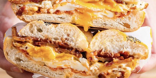 Egg Bagel Sandwich Tray