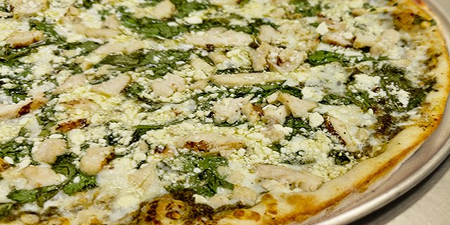 Chicken Pesto Pizza