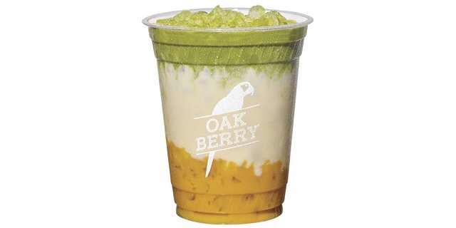 Mango Matcha Latte
