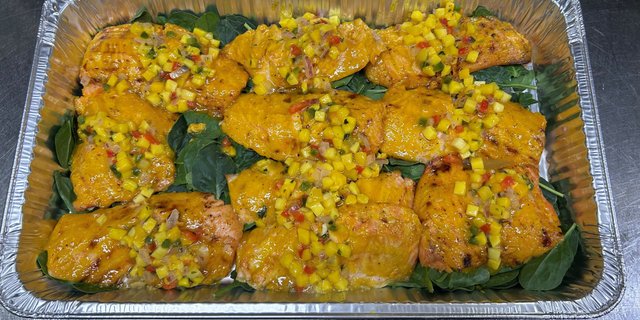 Mango-Glazed Salmon