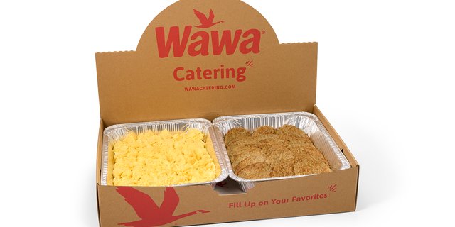Scrambled Eggs & Sausage Hot Tray
