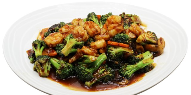 Shrimp & Mixed Vegetables Boxed Lunch