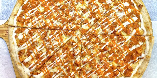 Buffalo Chicken Ranch Pizza