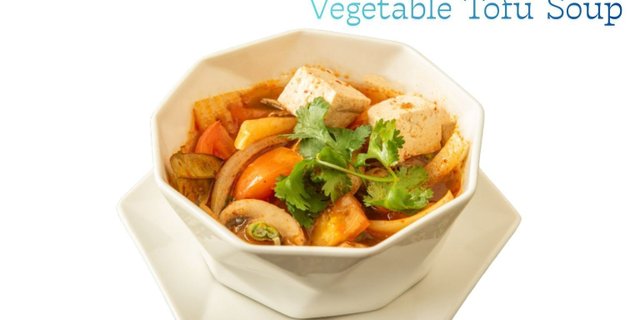 Vegetable Tofu Soup