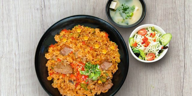 Spicy Beef Rice Bowl