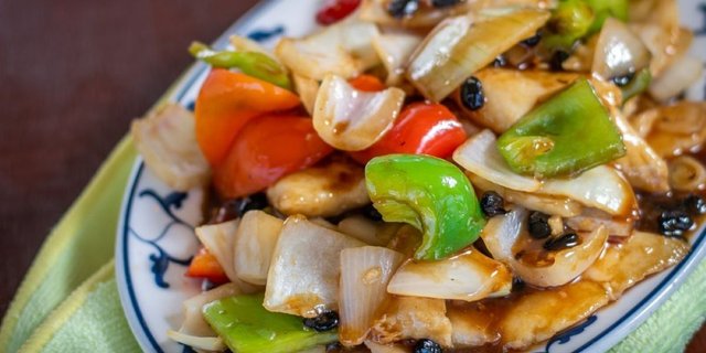 Fish Fillet w/ Black Bean Sauce
