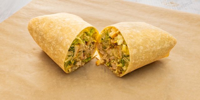 Chicken Caesar Salad Wrap