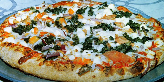 Spinach & Feta Pizza