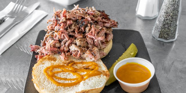 BBQ Pulled Pork Sandwich