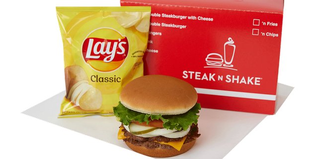 Original Double Steakburger w/ Cheese Boxed Lunch
