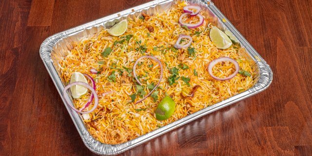 Boneless Chicken Biryani Platter