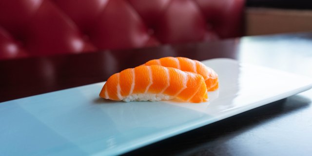 Smoked Salmon Sushi