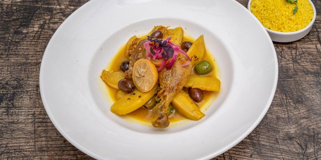 Chicken Preserved Lemon Tagine