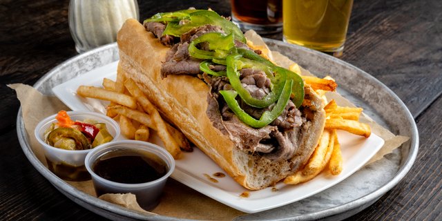 Build Your Own Italian Beef Sandwich