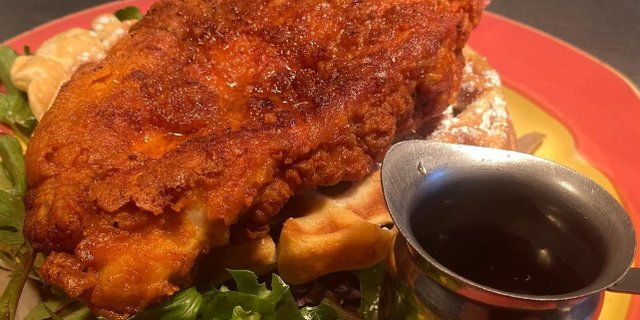 Spicy Chicken & Waffles