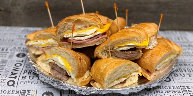 Egg Croissant Sammies