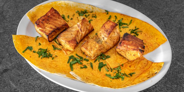 Salmon Kebab