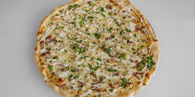 Chicken Bacon Ranch Pizza