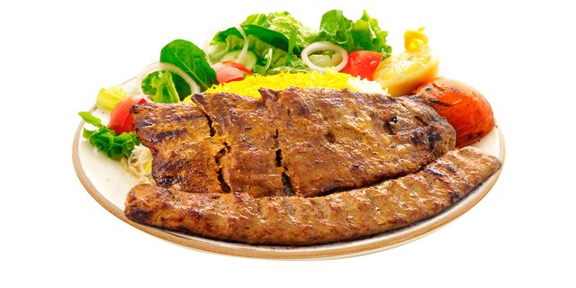 Soltani #4 (Beef Barg & Koobideh Combo)