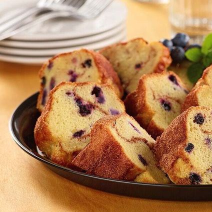Blueberry Coffee Cake Tray