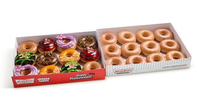 Looney Tunes Halloween Dozen + Original Glazed® Dozen Duo