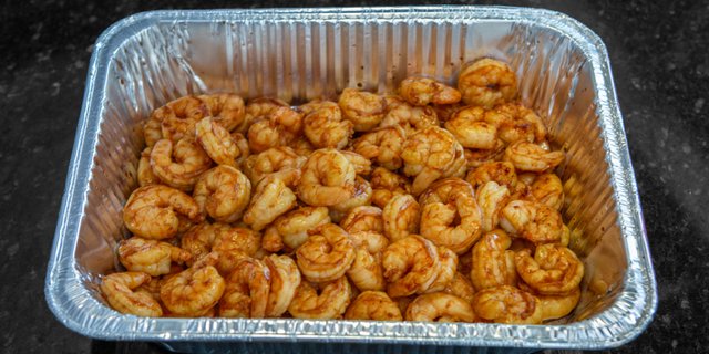 Hibachi Shrimp w/ Spring Roll