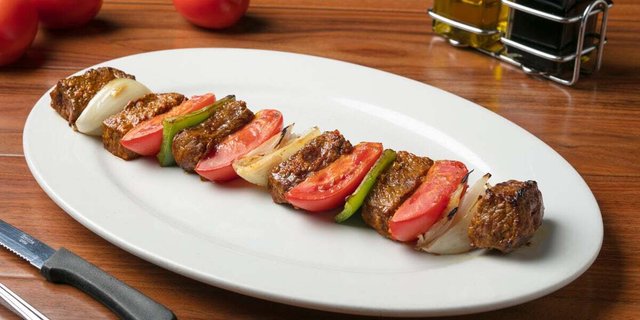 Flat Iron Steak Skewer