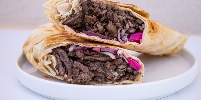 Wagyu Beef Shawarma Pita