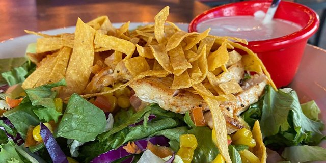 BBQ Chicken Chopped Salad