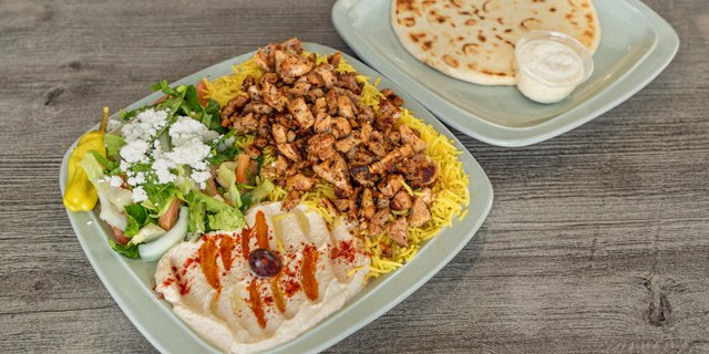 Chicken Shawarma Plate