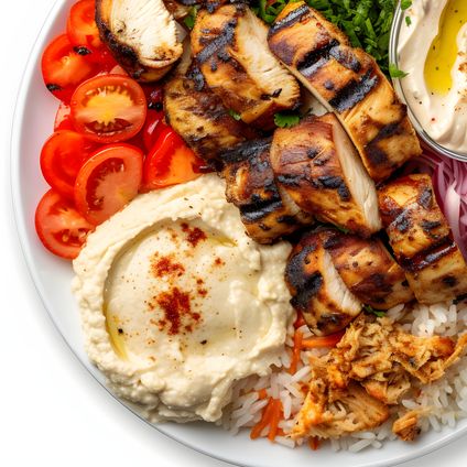 Create-Your-Own Chicken Shawarma Bowl